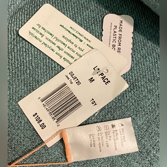 NWT L*SPACE Jess Bikini Top in Peach - Picture 3 of 9